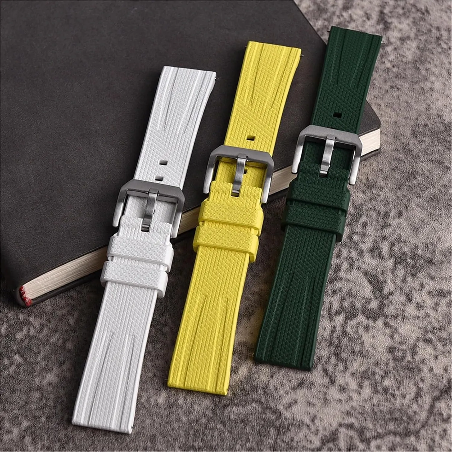 Rubber Strap 20mm 22mm Watch Band For Traditional Diving Watch Accessories For Men Women Silicone Watch Strap