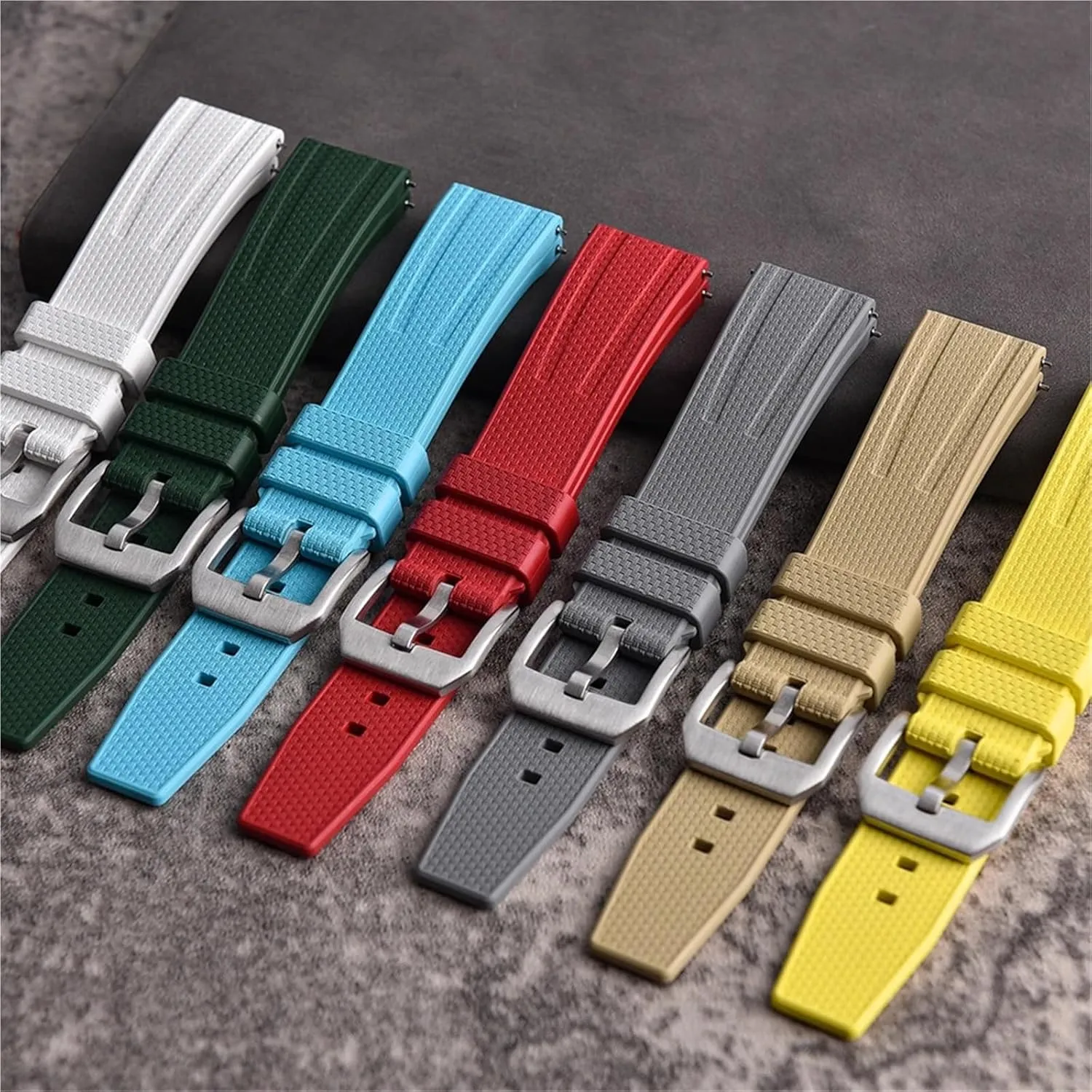 Rubber Strap 20mm 22mm Watch Band For Traditional Diving Watch Accessories For Men Women Silicone Watch Strap