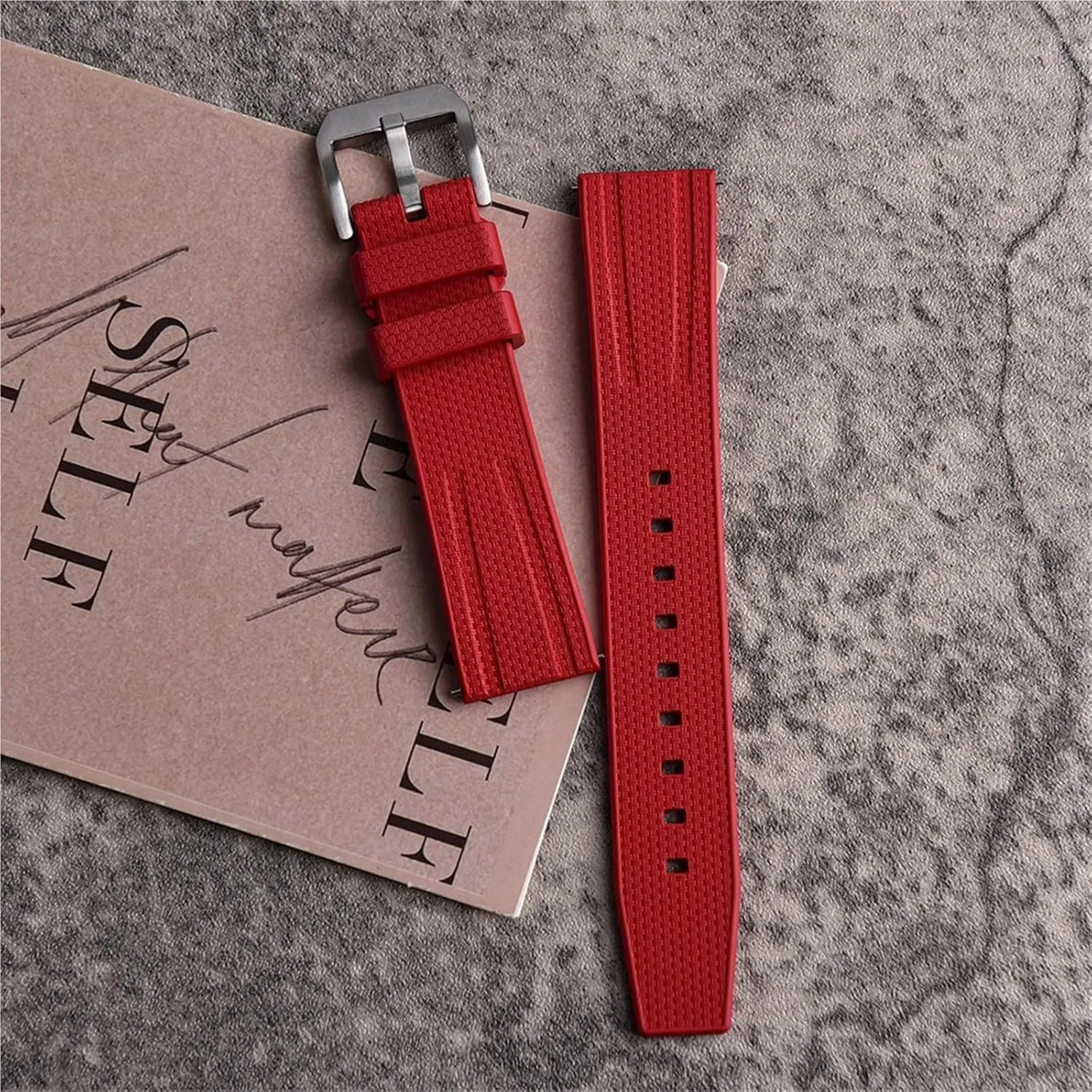 Rubber Strap 20mm 22mm Watch Band For Traditional Diving Watch Accessories For Men Women Silicone Watch Strap