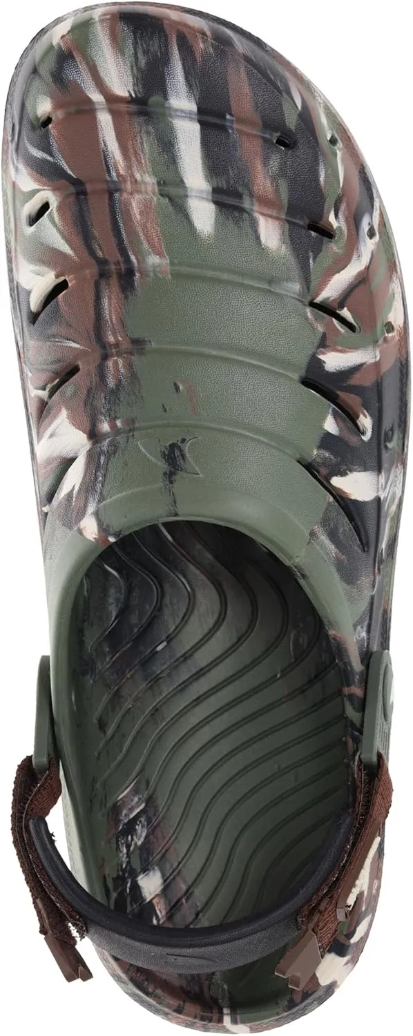RUGGED SHARK Molded Clog for Kids and Adults, Cove CLG with Adjustable Achilles Strap