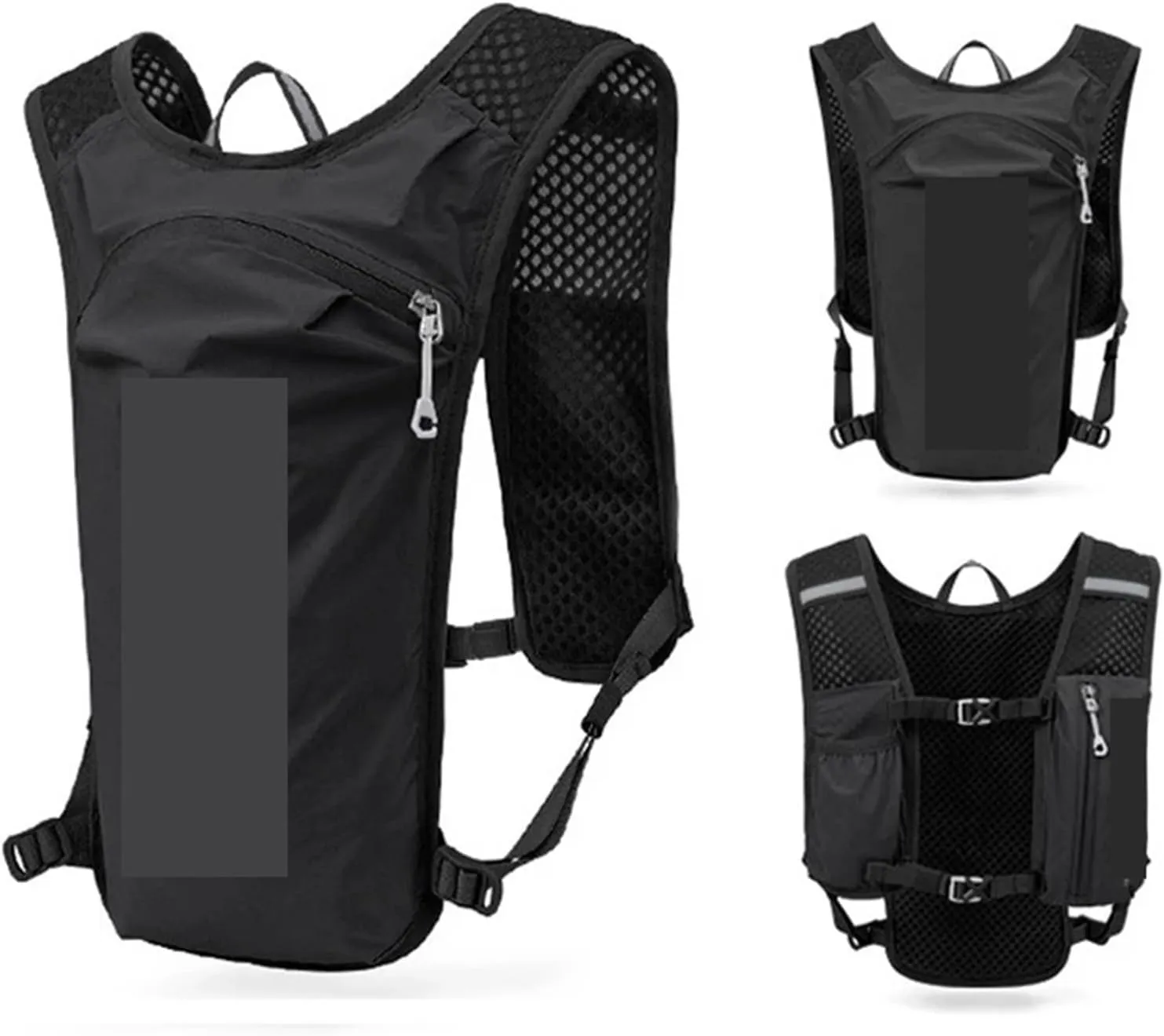 Running Vest Breathable Hydration Vest Trail Running Backpacks Lightweight Cycling Run Jogging Marathon Backpack Riding Bike Climbing Bag for Running