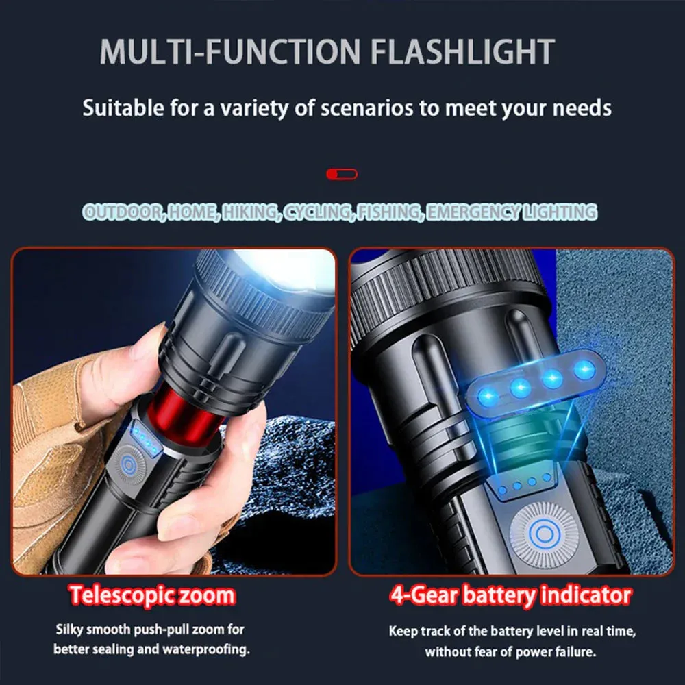 RYNX | bright LED Flashlight 2 pcs set