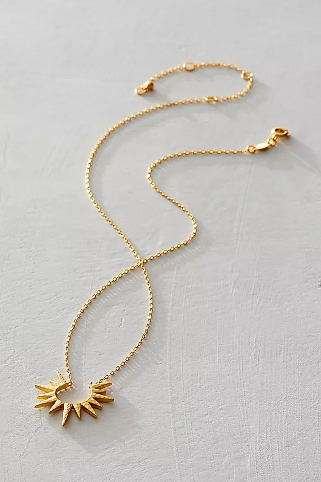 Satya - Incandescent Glow Starburst Necklace - Gold