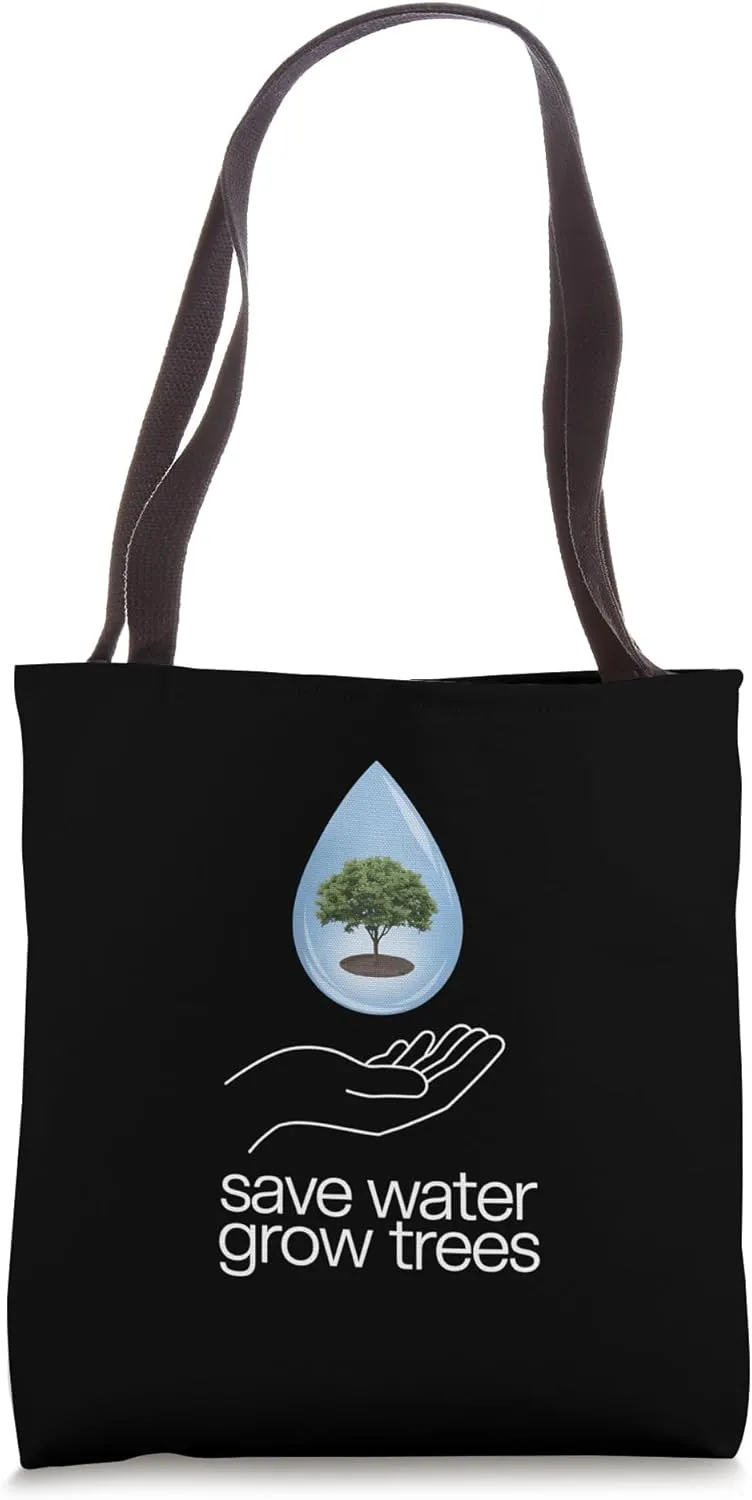 Save Water Nature Lover Earth Day Tote Bag