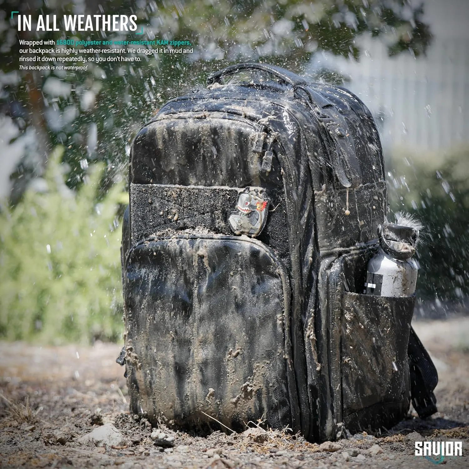 Savior Equipment Pro SEMA Tactical Backpack Competition Shooter 3 Pistol Sleeve