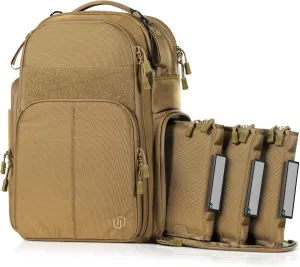 Savior Equipment Pro SEMA Tactical Backpack Competition Shooter 3 Pistol Sleeve