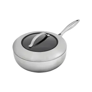 Scanpan CTX 4 Quart Deep Saute Pan With Lid, 10.25 Inch
