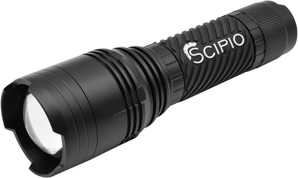 Scipio Tactical Weatherproof Cree LED Flashlight - 1000 Lumens