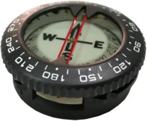 Scuba Choice Diving Compass Module - Glow in The Dark, Aluminum, 80M Max Depth, Portable, 25° Tilt, Compact & Durable - Reliable Underwater Navigation, Gear Divers, Marine Navigation Tool