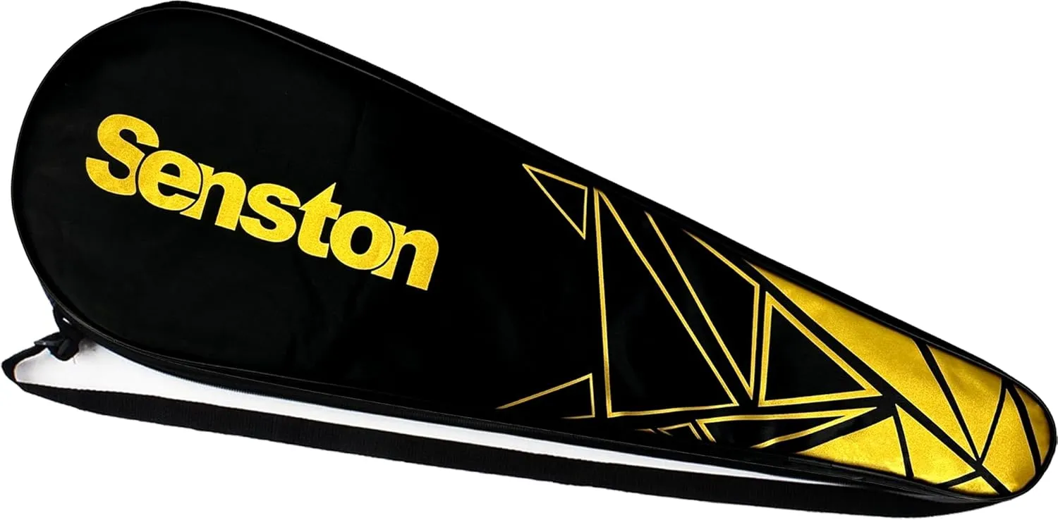 Senston Badminton Racket Cover Badminton Racket Bag with Adjustable Shoulder Strap