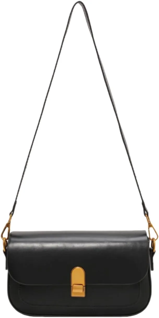 Shoulder Bag for Women -Minimalist Small Square Handbag, Underarm Carry, Adjustable Strap, Multiple Colors
