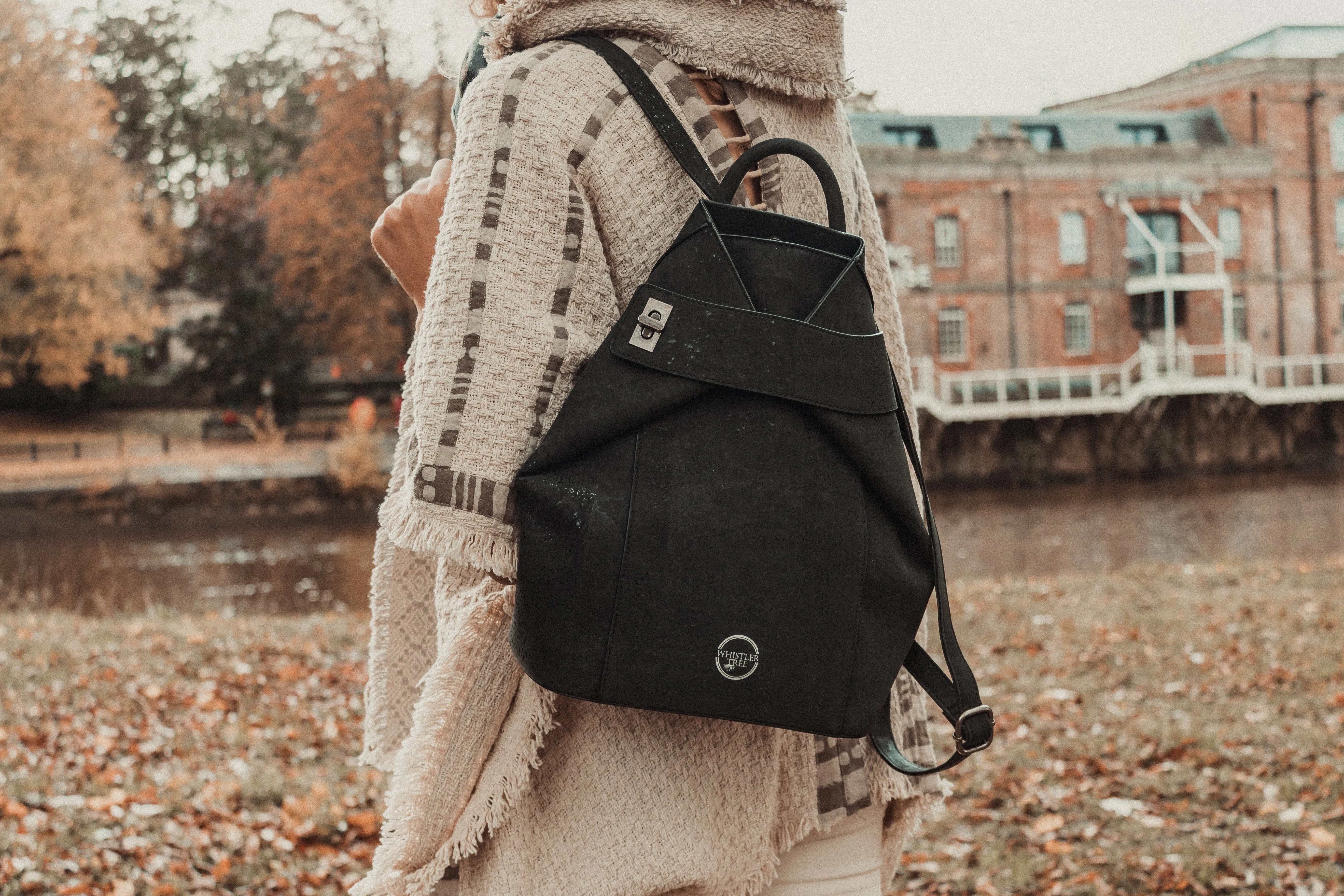 Silves Folded Backpack - BLACK