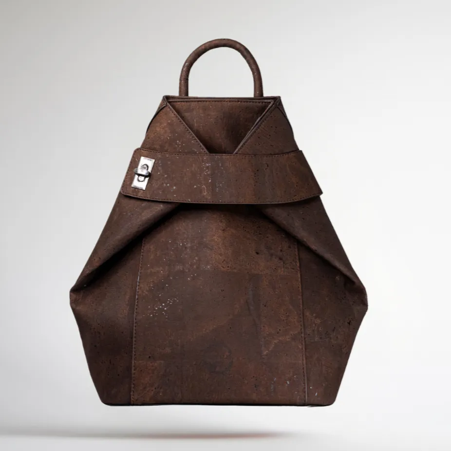 Silves Folded Backpack - BROWN