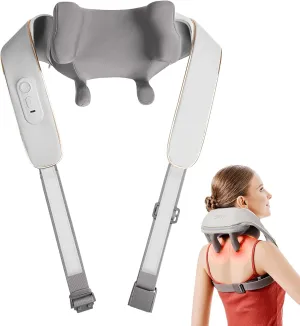 SKG Neck Massager for Pain Relief Deep Tissue 6D Kneading with Heat Cordless Neck and Shoulder Massage Father Day Gifts H5 mini ​