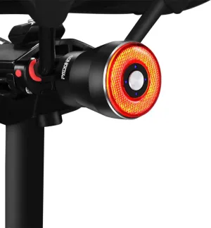 Smart Bike Tail Light: Auto On/Off Flashing Lights Red Back Led Warning Flashlight Easy Mount Cycling Safety Brake Taillight USB Rechargeable Ultra Bright Light Sensing Bicycle Rear Light