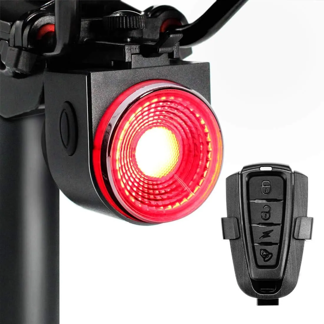 Smart Bike Tail Light: Auto On/Off Rear Bicycle Flashlight Ultra Bright Back Brake Light High Lumen Daytime Strobe USB Rechargeable Safety Red Led Taillight Waterproof Road Cycling Lights