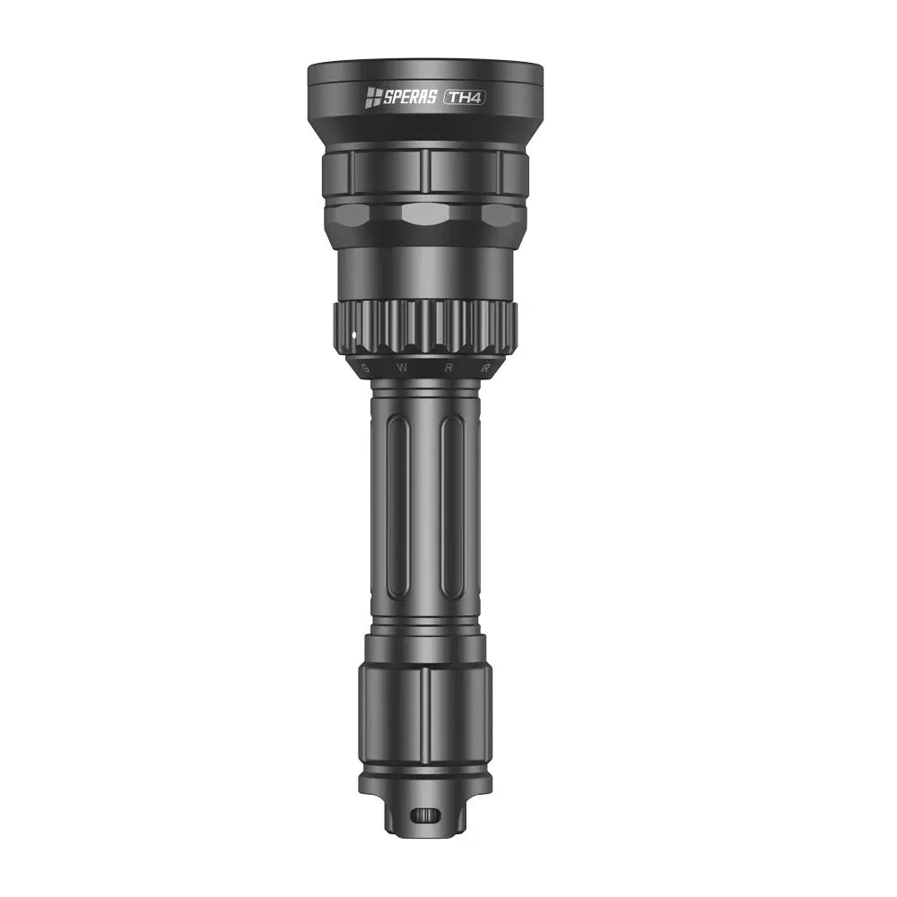 SPERAS TH4 IR KIT Zoomable & Dimmable & Rechargeable 4-in-1 Hunting Flashlight Kit