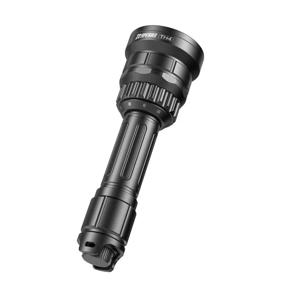 SPERAS TH4 IR KIT Zoomable & Dimmable & Rechargeable 4-in-1 Hunting Flashlight Kit