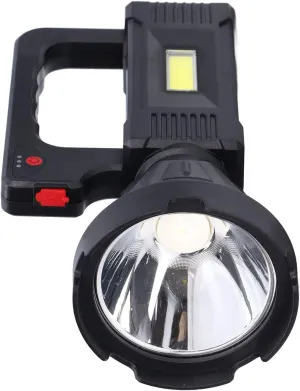 Spotlight Flashlight, Smart Battery Display USB Charging Design Powerful Flashlights for Expedition for Outdoor for Travel