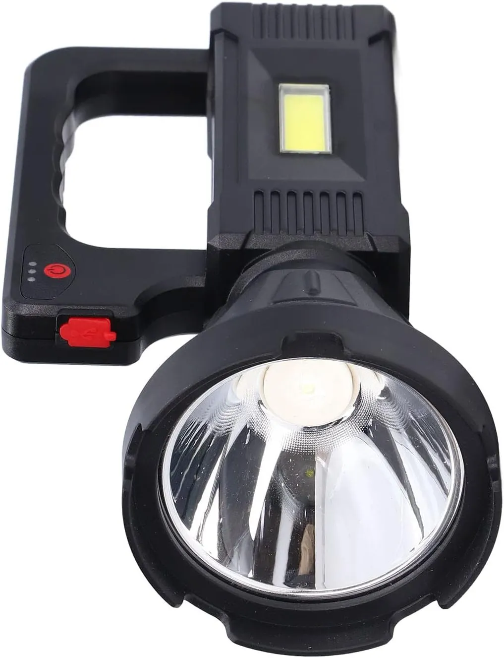 Spotlight Flashlight, Smart Battery Display USB Charging Design Powerful Flashlights for Expedition for Outdoor for Travel