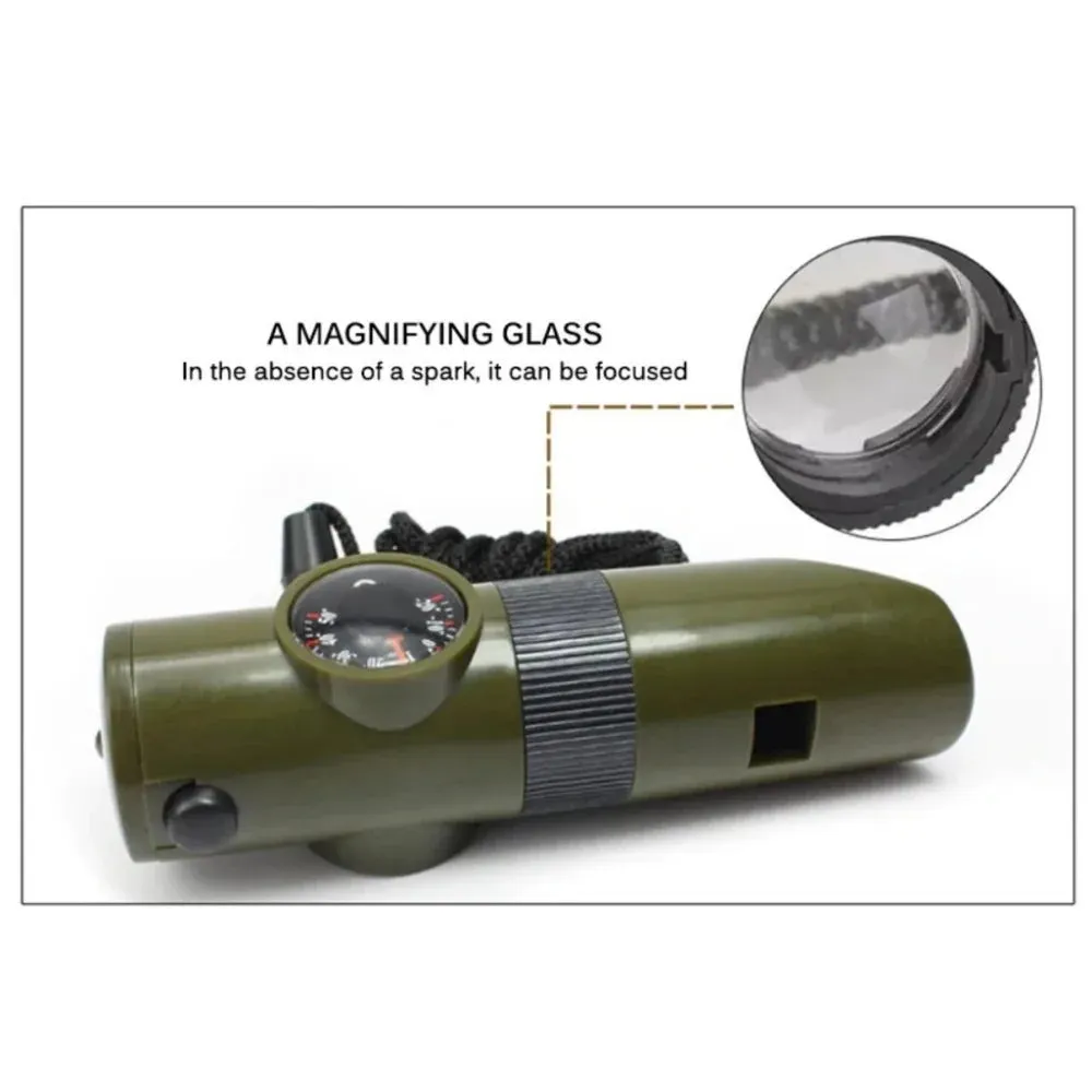 StoneGo 7 in 1 Jungle Survival Whistle