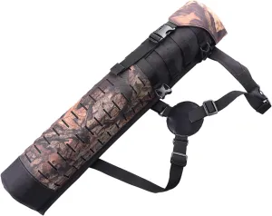 Storage Bag, Ox Cloth Back Arrow Quiver Outdoor Hunting Arrows Bag with Adjustable Shoulder Strap
