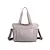 Stylish Waterproof Nylon Tote and Crossbody Bag with Multiple Pockets