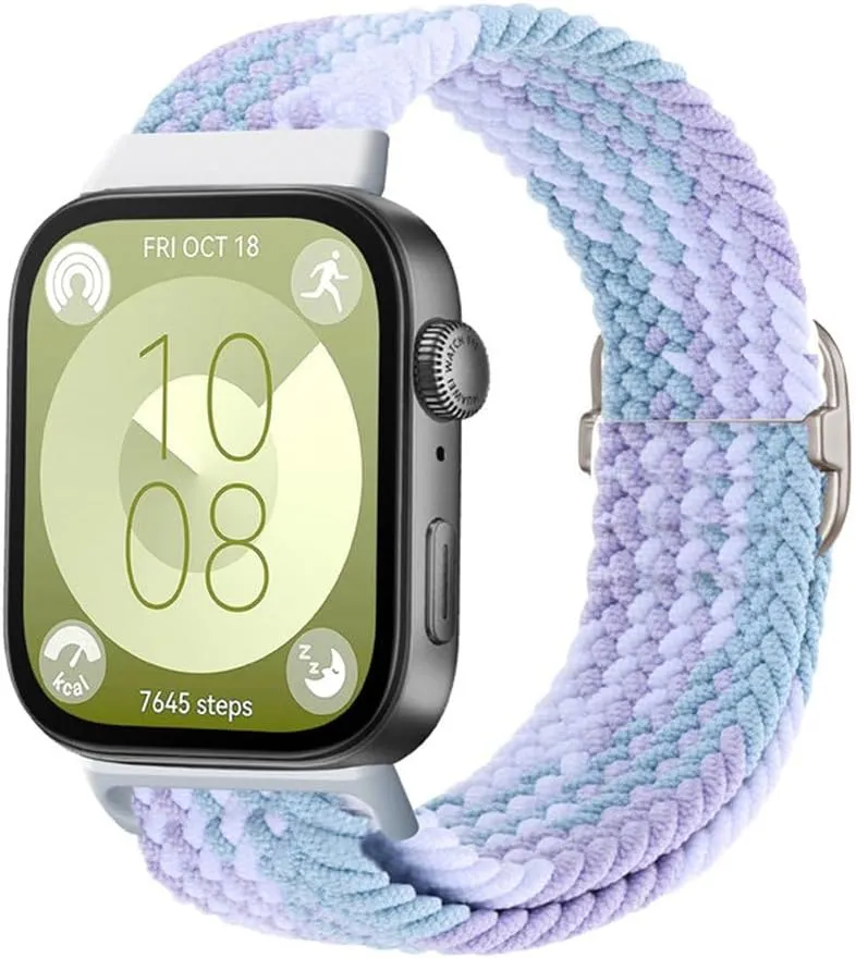 Suitable for Huawei watch fit3 strap nylon woven for Huawei watch fit3 strap buckle adjustable wristband