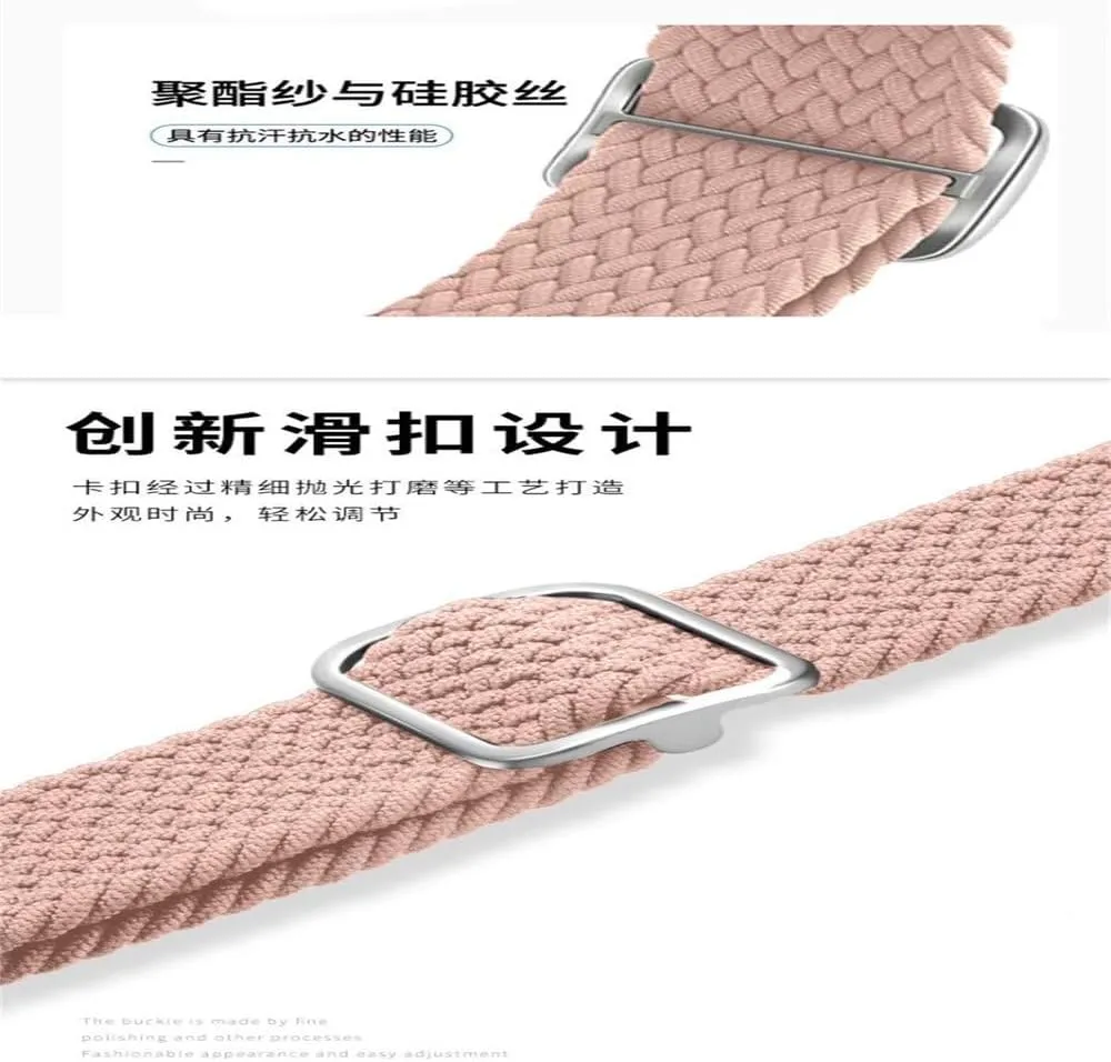 Suitable for Huawei watch fit3 strap nylon woven for Huawei watch fit3 strap buckle adjustable wristband