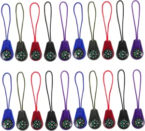 SUPVOX Compass Wedding Favors 50pcs Lanyards with Compass for Hiking Camping and Outdoor Activities