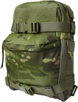 Tactical Hydration Backpack for 2L Hydration Bladder, Lightweight Hydration Backpack MOLLE Water Carrier for 2L Hydration Bladder Reservoir Pack for Hiking Biking Running Climbing