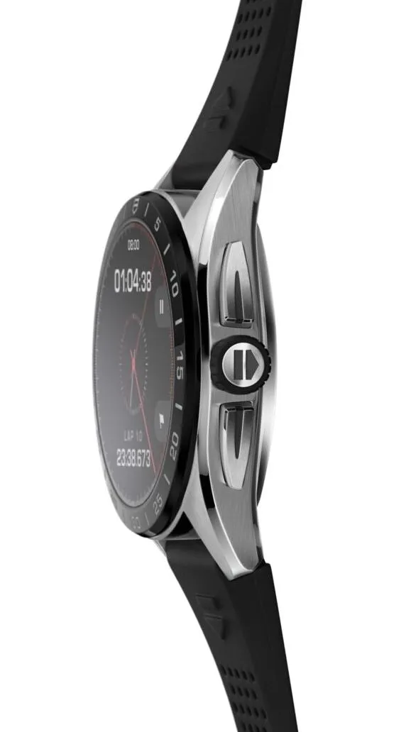 TAG Heuer Connected Calibre E4 Black 45 Rubber