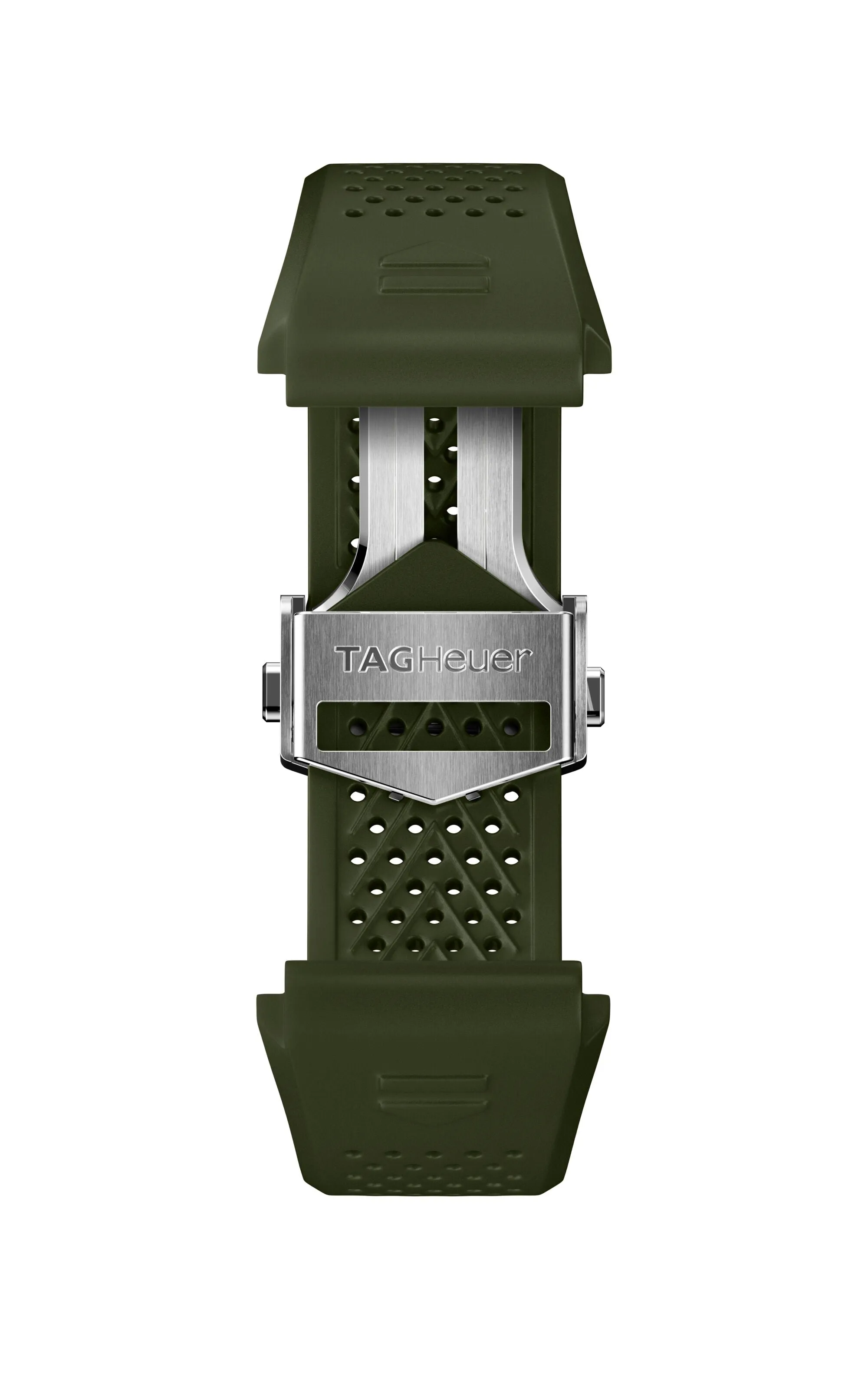 TAG Heuer Watch Connected Calibre E4 45 Khaki Rubber