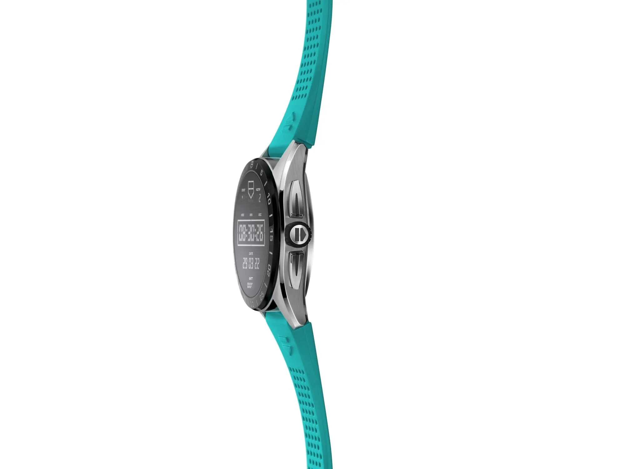 TAG Heuer Watch Connected Calibre E4 45 Light Blue Rubber