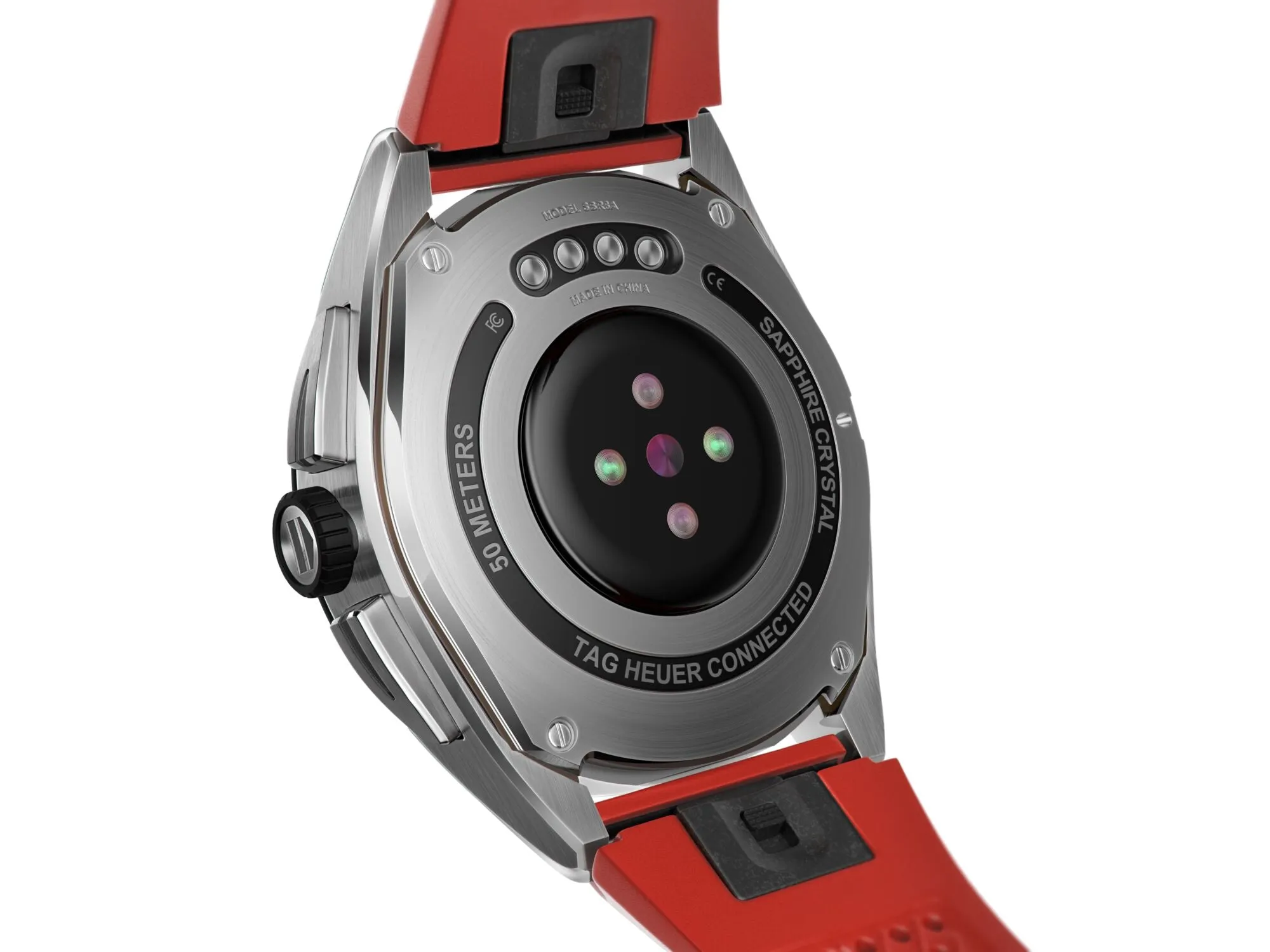 TAG Heuer Watch Connected Calibre E4 45 Red Rubber