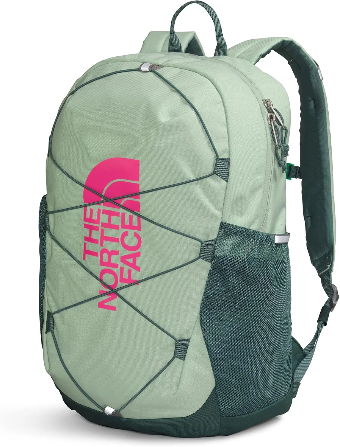 THE NORTH FACE Teen Court Jester Backpack, Dark Sage/Misty Sage/Mr. Pink, One Size