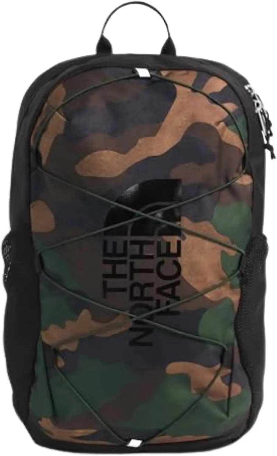 THE NORTH FACE Teen Court Jester Backpack, TNF Black Camo/TNF Black, One Size