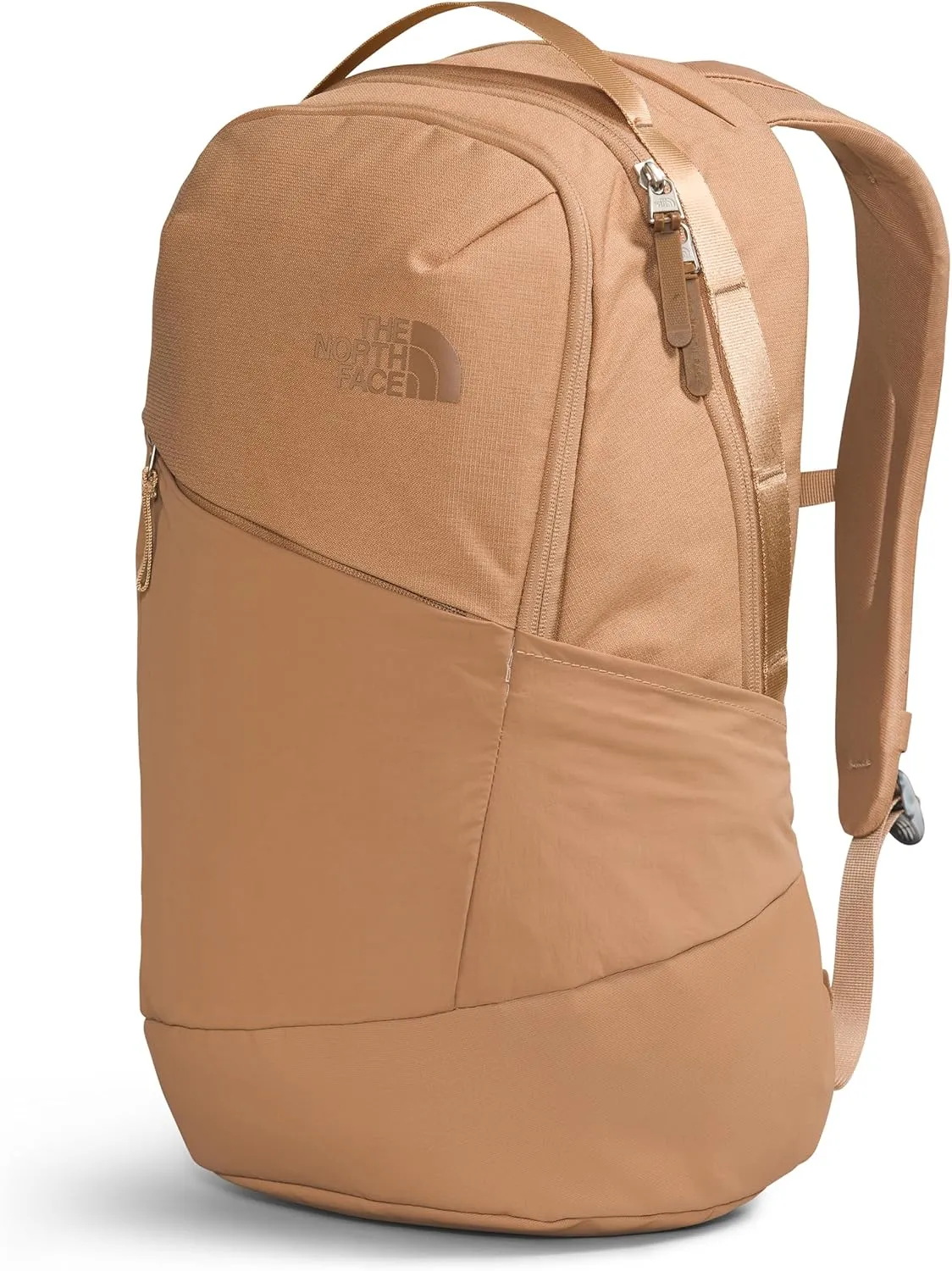 THE NORTH FACE Women's Isabella 3.0 Backpack, Almond Butter Dark Heather/Cargo Khaki, One Size