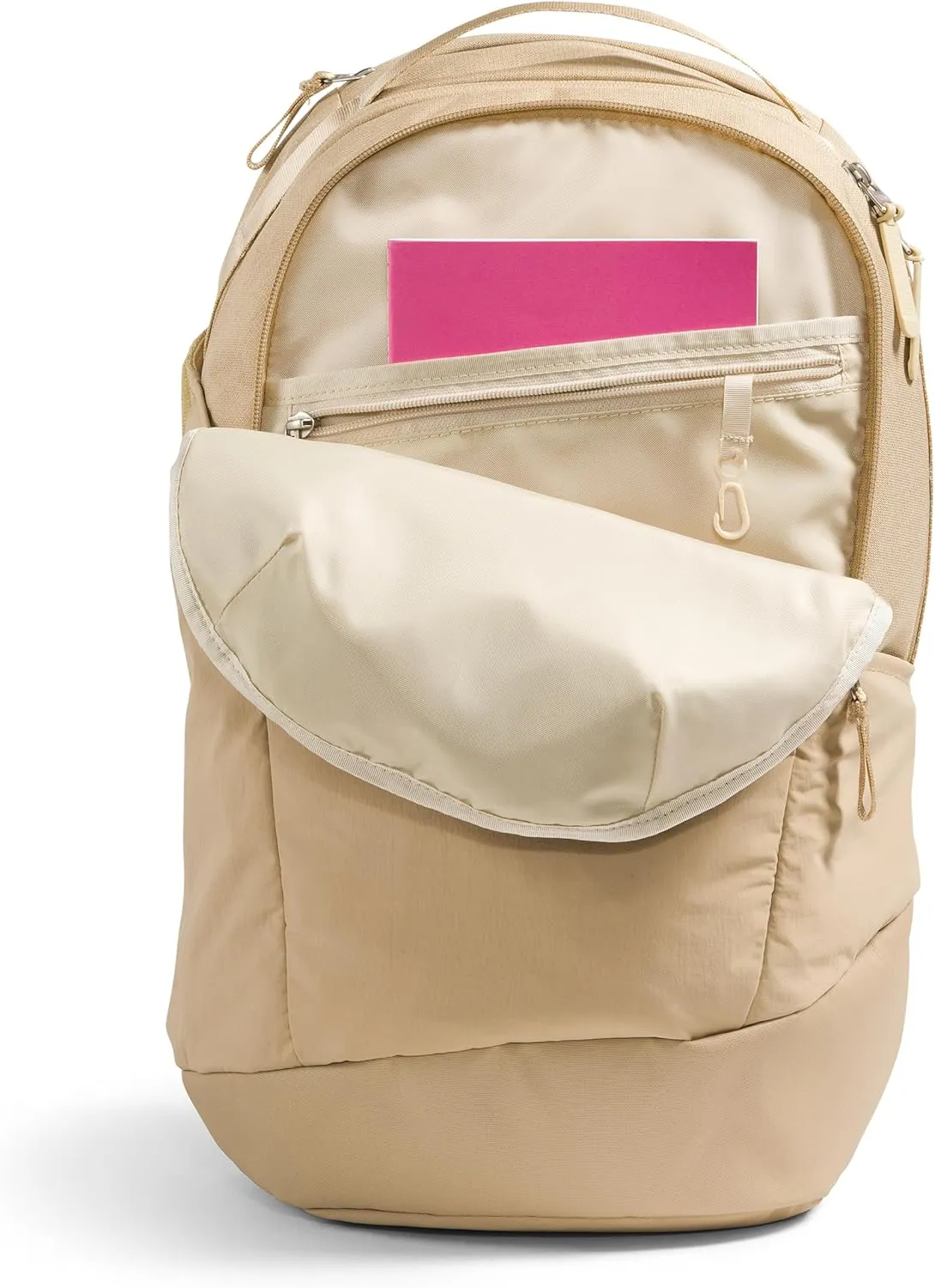 THE NORTH FACE Women's Isabella 3.0 Backpack, Khaki Stone Dark Heather/Khaki Stone, One Size