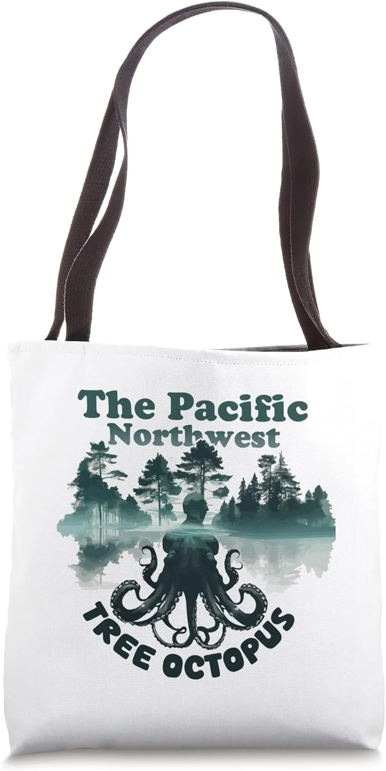 The Pacific Northwest Tree Octopus Tote Bag