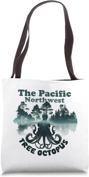 The Pacific Northwest Tree Octopus Tote Bag