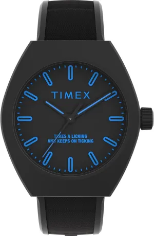 Timex Unisex Urban Pop 40mm Watch - Black Strap and Dial