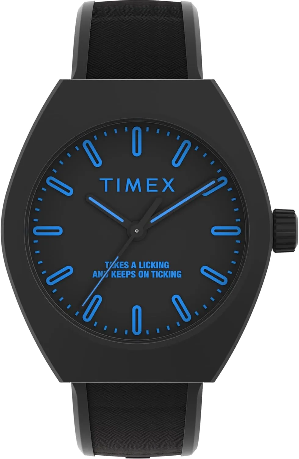 Timex Unisex Urban Pop 40mm Watch - Black Strap and Dial