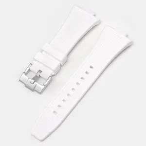 Tissot PRX Series Silicone Watch Strap Soft Breathable Sport Adjustable Replacement Strap Waterproof Silicone Watch Strap