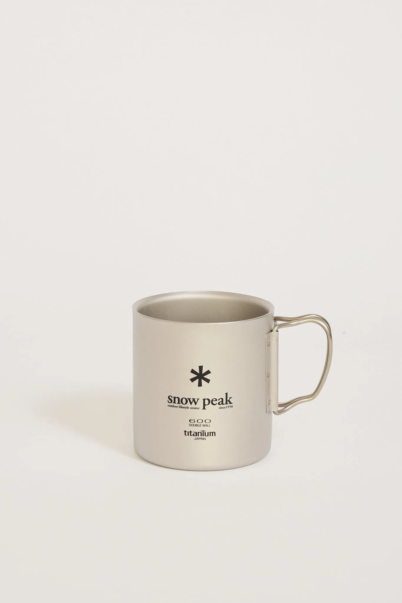 Titanium Double Wall Mug 600