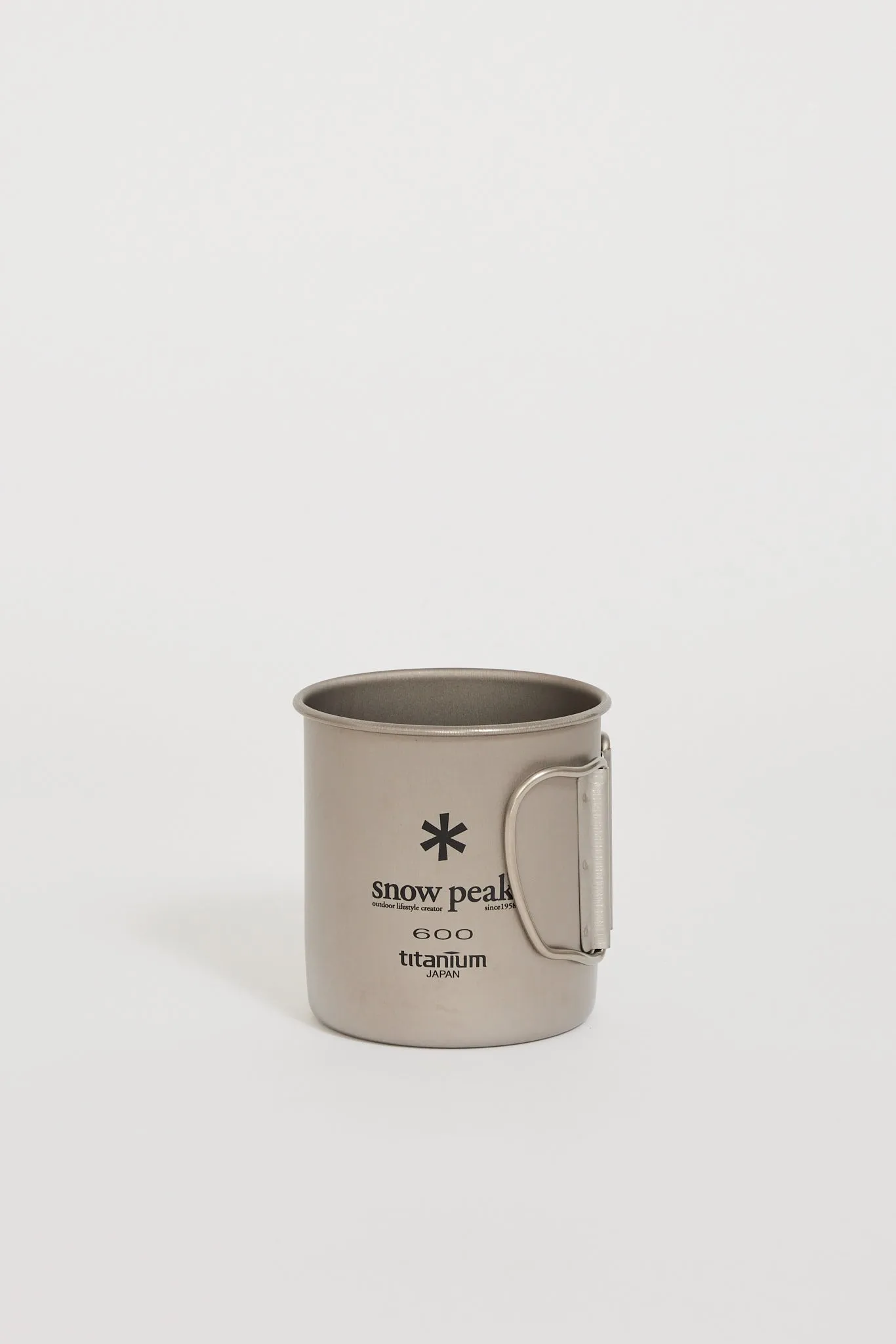 Titanium Single Mug 600