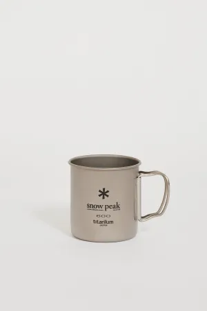 Titanium Single Mug 600