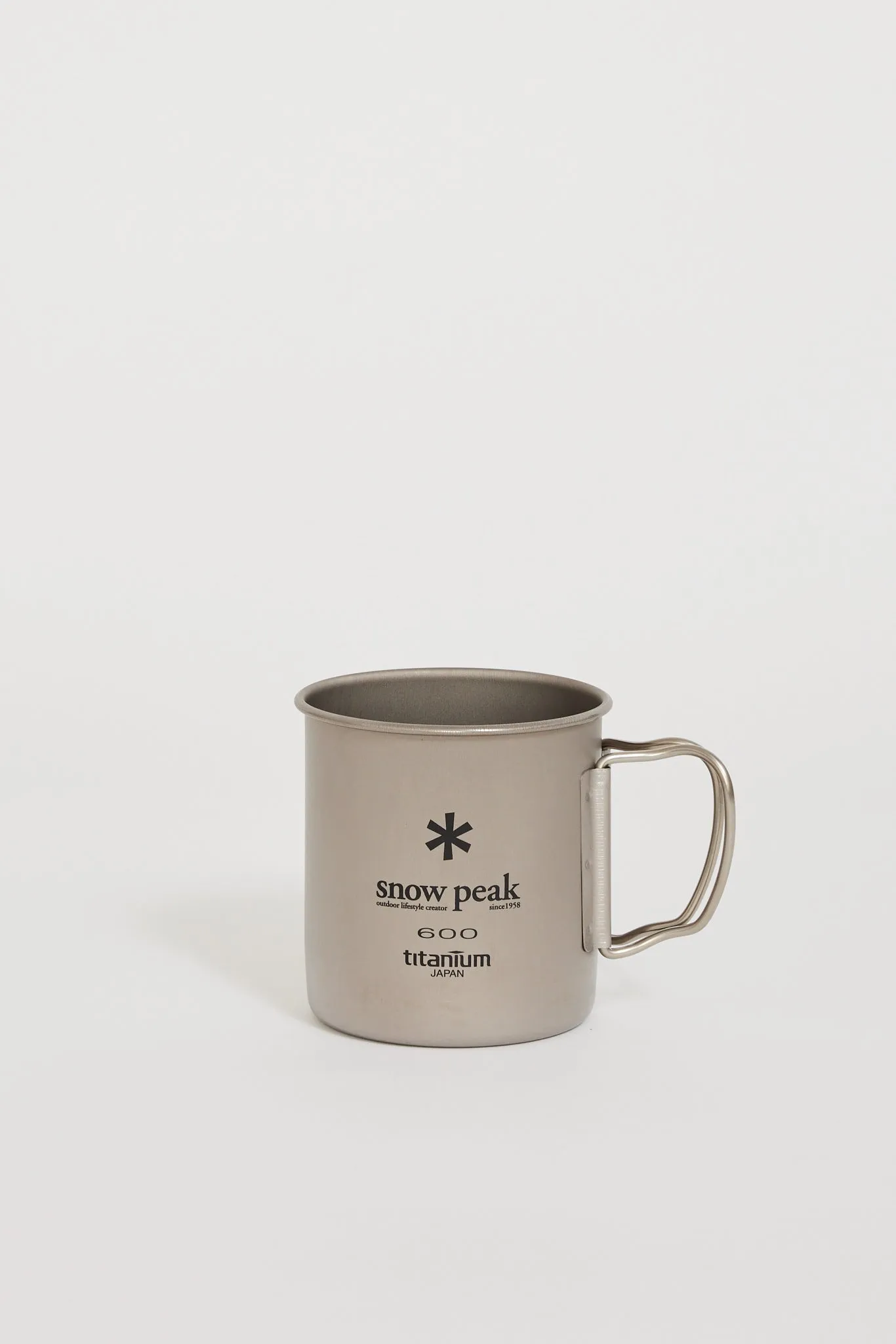 Titanium Single Mug 600
