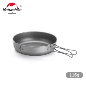 TJP01 Outdoor Ti Frying Pan-9H Ti Color (174MM)