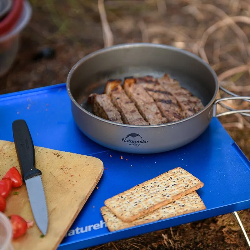 TJP01 Outdoor Ti Frying Pan-9H Ti Color (174MM)
